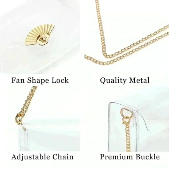 COPY - Stadium Concert Shoulder Clear Crossbody Fashion & Elegant Purse Bag (NE… - Picture 12 of 16